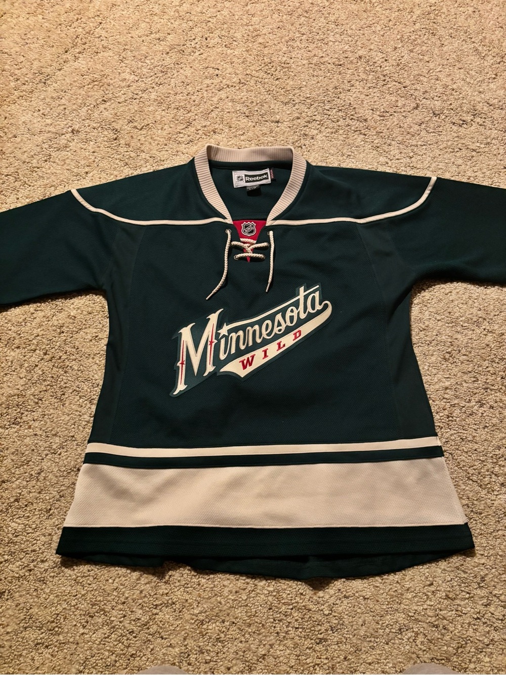 Reebok Minnesota Wild Womens Hockey Jersey